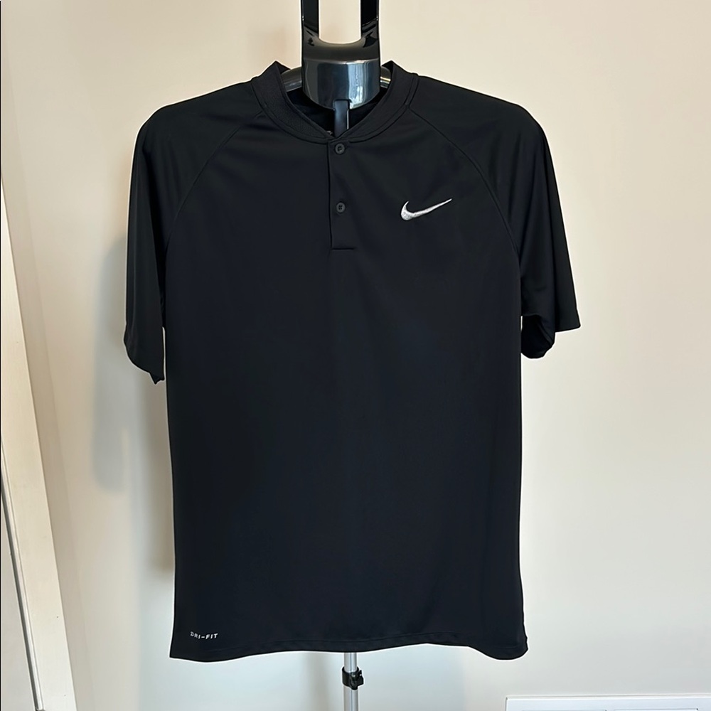 Nike Black Dri-FIT Polo Shirt